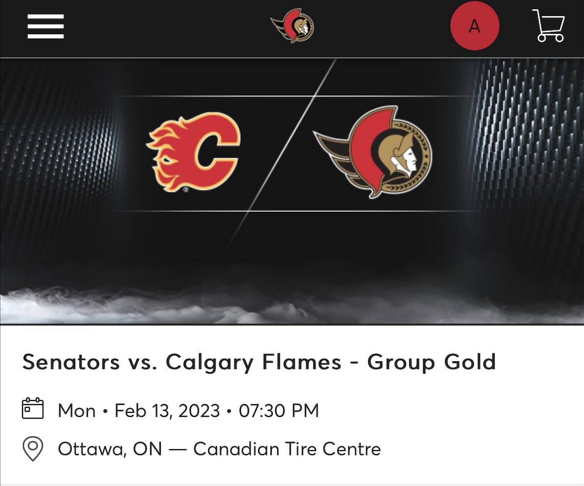 Calgary Flames at Ottawa Senators